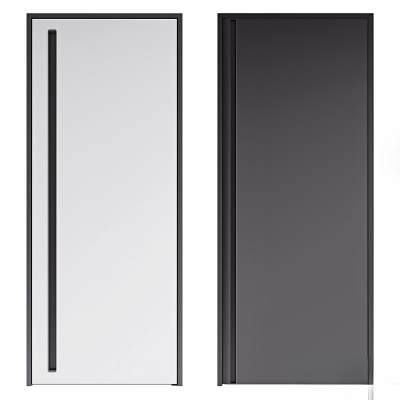 现代极简门单开门